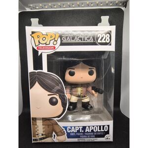 Funko Television Capt. Apollo from Battlestar Galactica #228 - Mint Condition